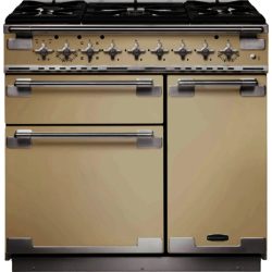 Rangemaster Elise 90cm Dual Fuel 108440 Range Cooker in Cream